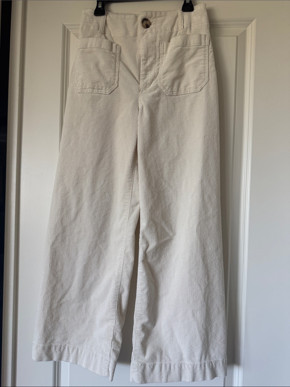 Maeve The Colette Bow corduroy crop wide leg trousers size 25 - Picture 4 of 8